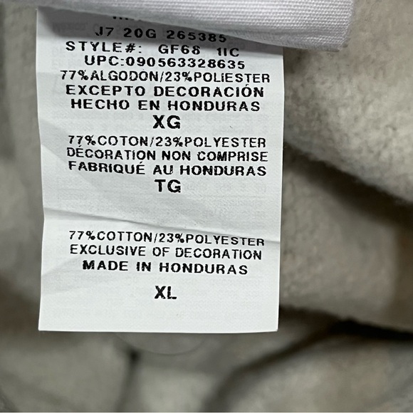 Champion Reverse Weave Peace Graphic Hoodie Sweatshirt Mens XL Gray Embroidered - Picture 5 of 13